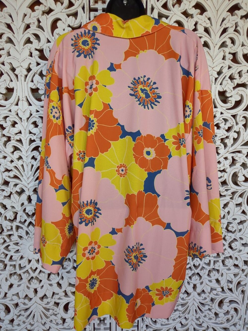 Vintage Oversized Pullover Tunic Dress Cover Up - Picture 7 of 16